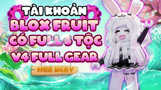 ACC FULL 6 TỘC V4 FULL GEAR SIÊU VIP PVP
